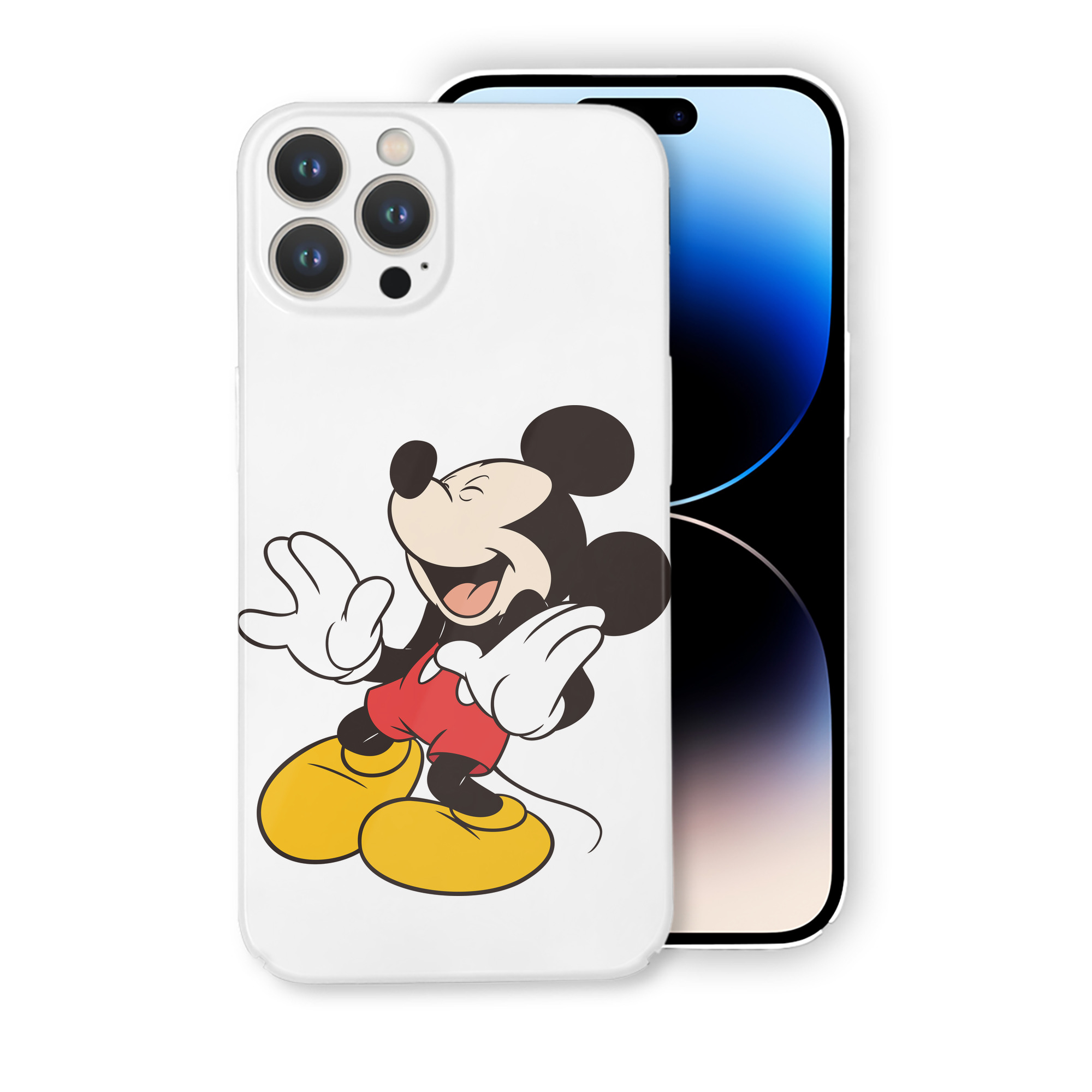 （画像用） ミッキーマウス Mickey Mouse 【iPhone 14シリーズ対応】ハードケース